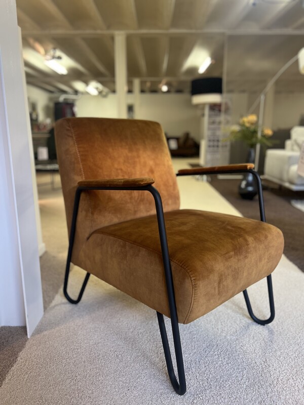 Fauteuil Ilse, stof Adore 132 Gold. van €534,00 voor €395,00